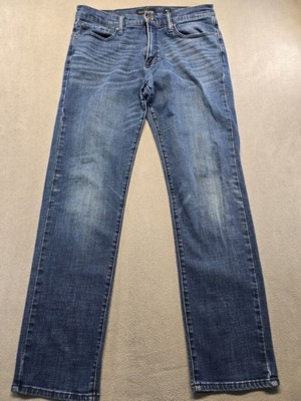 Lucky Brand 221 Heritage Slim Straight Leg Jeans Men 34x34 Blue Size Waist 34